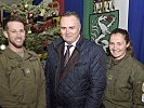 Minister Doskozil auf Weihnachtsbesuch beim KFOR-Kontingent. (Bild öffnet sich in einem neuen Fenster)