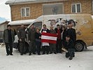 Das CIMIC-Team mit den österreichischen Spendern. (Bild öffnet sich in einem neuen Fenster)