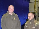 Oberst Markus Prammer und Brigadegeneral János Csombók. (Bild öffnet sich in einem neuen Fenster)