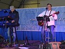 Das Duo beim Konzert. (Bild öffnet sich in einem neuen Fenster)