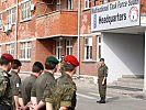 Oberst Wörgötter und die Mitglieder seines Stabes. (Bild öffnet sich in einem neuen Fenster)