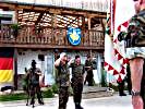 Militärischer Empfang von Generalleutnant Holger Kammerhoff. (Bild öffnet sich in einem neuen Fenster)