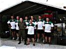 Major Tobias Sindler und sein Team beim internationalen Volleyballturnier. (Bild öffnet sich in einem neuen Fenster)
