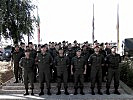 Die Österreicher im Kommando der Multinationalen Brigade Süd. (Bild öffnet sich in einem neuen Fenster)