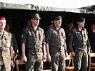 V.l.: Hofmeyer, Ortner, Heidecker, Anderle. (Bild öffnet sich in einem neuen Fenster)