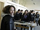 Sandra Pires begeisterte auch die Schüler in Suva Reka. (Bild öffnet sich in einem neuen Fenster)