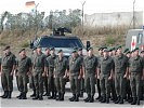 Soldaten der Stabskompanie. (Bild öffnet sich in einem neuen Fenster)