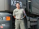 Mit 360 PS unterwegs im Kosovo, Wachtmeister Schierer-Poindl. (Bild öffnet sich in einem neuen Fenster)