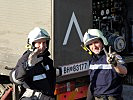 "Feuer gelöscht - Auftrag erfüllt". (Bild öffnet sich in einem neuen Fenster)