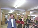 Kärntens Landeshauptmann gab bei der Campmusik den Takt an. (Bild öffnet sich in einem neuen Fenster)