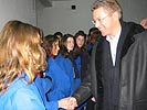 Besuch der Schule "Jeta E Re". (Bild öffnet sich in einem neuen Fenster)