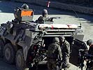 Reibungslose Zusammenarbeit mit den deutschen Soldaten. (Bild öffnet sich in einem neuen Fenster)