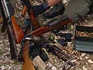 Ein kleiner Teil der Waffen und der Munition die abgegeben wurden. (Bild öffnet sich in einem neuen Fenster)