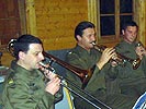 Bläsergruppe. (Bild öffnet sich in einem neuen Fenster)