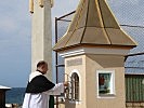 Segnung von Bildstock und Glockenturm...