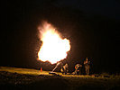 Die Granatwerfer sind auch bei Nacht einsatzbereit. (Bild öffnet sich in einem neuen Fenster)