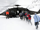 Evakuierung von Touristen von der steirischen Planneralm. (Bild öffnet sich in einem neuen Fenster)