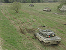 Kampfpanzer "Leopard" 2A4.
Foto: A. Schafler. (Bild öffnet sich in einem neuen Fenster)