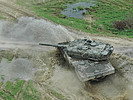 Kampfpanzer "Leopard" 2A4.
Foto: A. Schafler. (Bild öffnet sich in einem neuen Fenster)