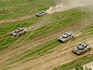 Kampfpanzer "Leopard" 2A4.
Foto: A. Schafler. (Bild öffnet sich in einem neuen Fenster)