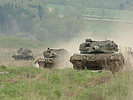 Kampfpanzer "Leopard" 2A4.
Foto: A. Schafler. (Bild öffnet sich in einem neuen Fenster)