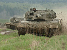 Kampfpanzer "Leopard" 2A4.
Foto: A. Schafler. (Bild öffnet sich in einem neuen Fenster)