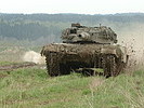 Kampfpanzer "Leopard" 2A4.
Foto: A. Schafler. (Bild öffnet sich in einem neuen Fenster)