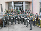 Die Militärmusik Niederösterreich. (Bild öffnet sich in einem neuen Fenster)
