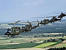 About 30 aircraft are involved in the training. (Image opens in new window)