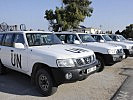 Approximately one hundred vehicles are the backbone of the logistics unit. (Image opens in new window)