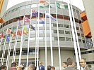 The seminar group also visited the United Nations International Centre. (Image opens in new window)