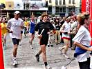Zieleinlauf am Stephansplatz in Wien. (Bild öffnet sich in einem neuen Fenster)