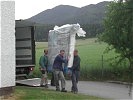 Aufbau: Jeder Handgriff sitzt. (Bild öffnet sich in einem neuen Fenster)