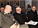 General Ertl, Militärbischof Werner, Monsignore Freistetter. (Bild öffnet sich in einem neuen Fenster)