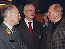 Generalmajor Othmar Commenda, General Alfred Schätz, Abg. z. NR Anton Gaal. (Bild öffnet sich in einem neuen Fenster)