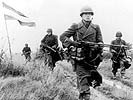 1956: Erste Bewährungsprobe für österreichische Soldaten an der Staatsgrenze anläßlich des Ungarn-Aufstandes. (Zum Vergrößern anklicken!)