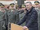 Ansprache von Minister Kunasek.