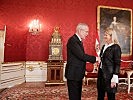 Bundespräsident Van der Bellen und Ministerin Tanner. (Bild öffnet sich in einem neuen Fenster)