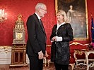 Bundespräsident Van der Bellen und Ministerin Tanner. (Bild öffnet sich in einem neuen Fenster)