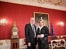 Bundespräsident Van der Bellen und Ministerin Tanner. (Bild öffnet sich in einem neuen Fenster)