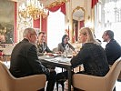 Bundespräsident Van der Bellen und Ministerin Tanner. (Bild öffnet sich in einem neuen Fenster)