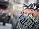 Ausmusterung in Enns. (Bild öffnet sich in einem neuen Fenster)