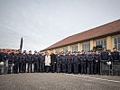 Die Minister Tanner und Nehammer in der Maria-Theresien-Kaserne. (Bild öffnet sich in einem neuen Fenster)