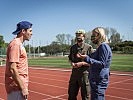 Klaudia Tanner besucht Heeressportzentrum Südstadt. (Bild öffnet sich in einem neuen Fenster)