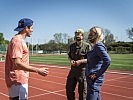 Klaudia Tanner besucht Heeressportzentrum Südstadt. (Bild öffnet sich in einem neuen Fenster)