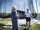 Klaudia Tanner besucht Heeressportzentrum Südstadt. (Bild öffnet sich in einem neuen Fenster)