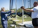 Klaudia Tanner besucht Heeressportzentrum Südstadt. (Bild öffnet sich in einem neuen Fenster)