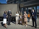 Klaudia Tanner und Heinz Faßmann mit Landeshauptfrau Johanna Mikl-Leitner. (Bild öffnet sich in einem neuen Fenster)