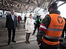 Ministerin Tanner besuchte die Milizsoldaten in Kärnten. (Bild öffnet sich in einem neuen Fenster)