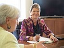 Klaudia Tanner mit Maria Rauch-Kallat. (Bild öffnet sich in einem neuen Fenster)